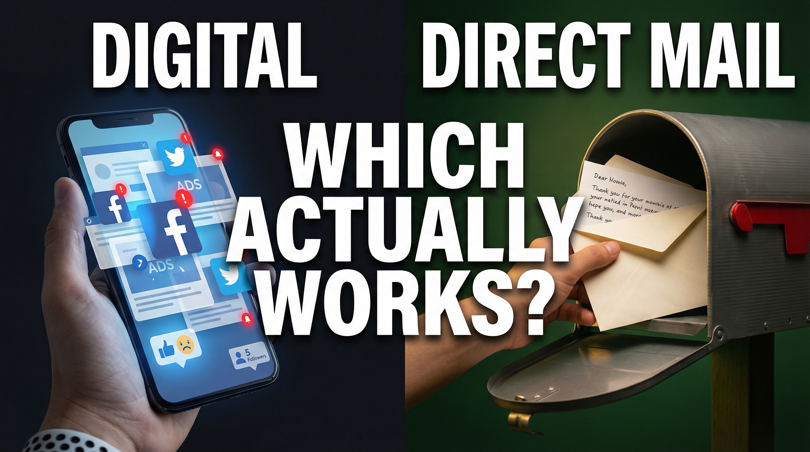 Direct Mail vs Digital Marketing for Tree Service Companies