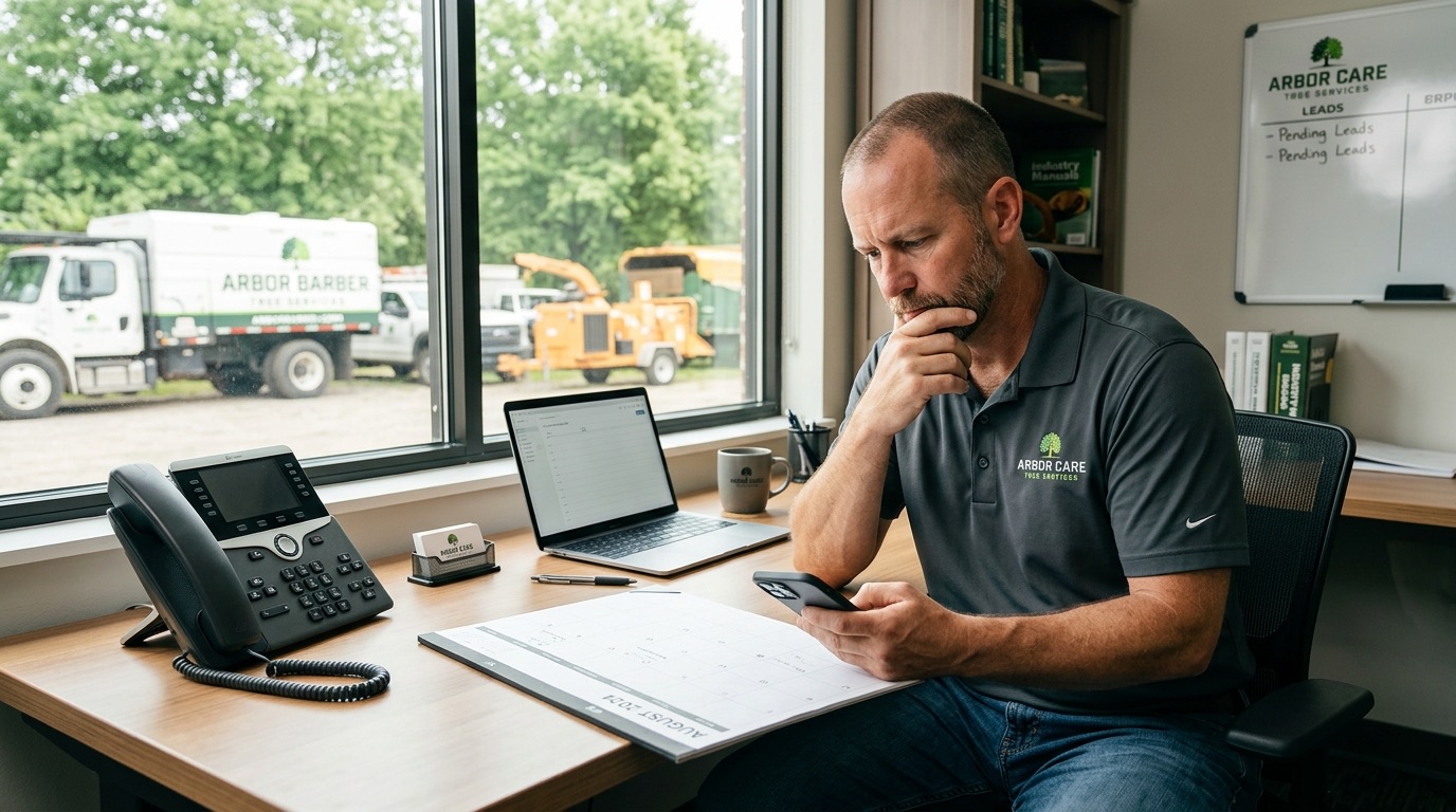 What to Do When the Phone Stops Ringing at Your Tree Service