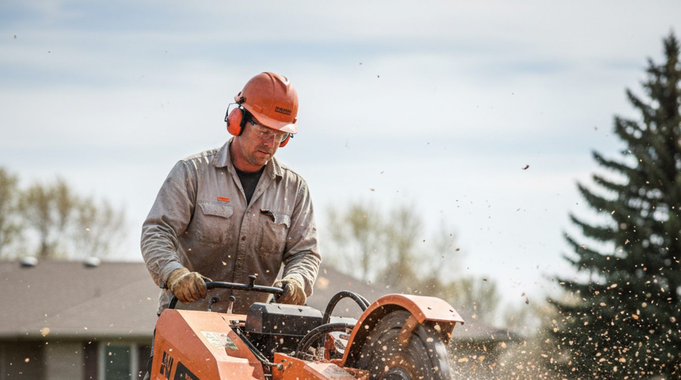 How to Market Stump Grinding: The Add-On That Pays for Itself