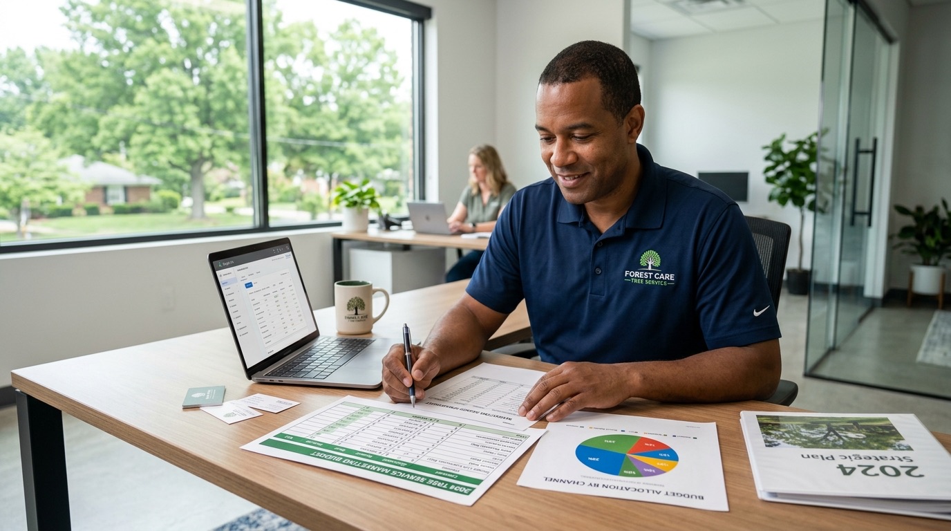 How to Set a Tree Service Marketing Budget That Actually Makes Sense