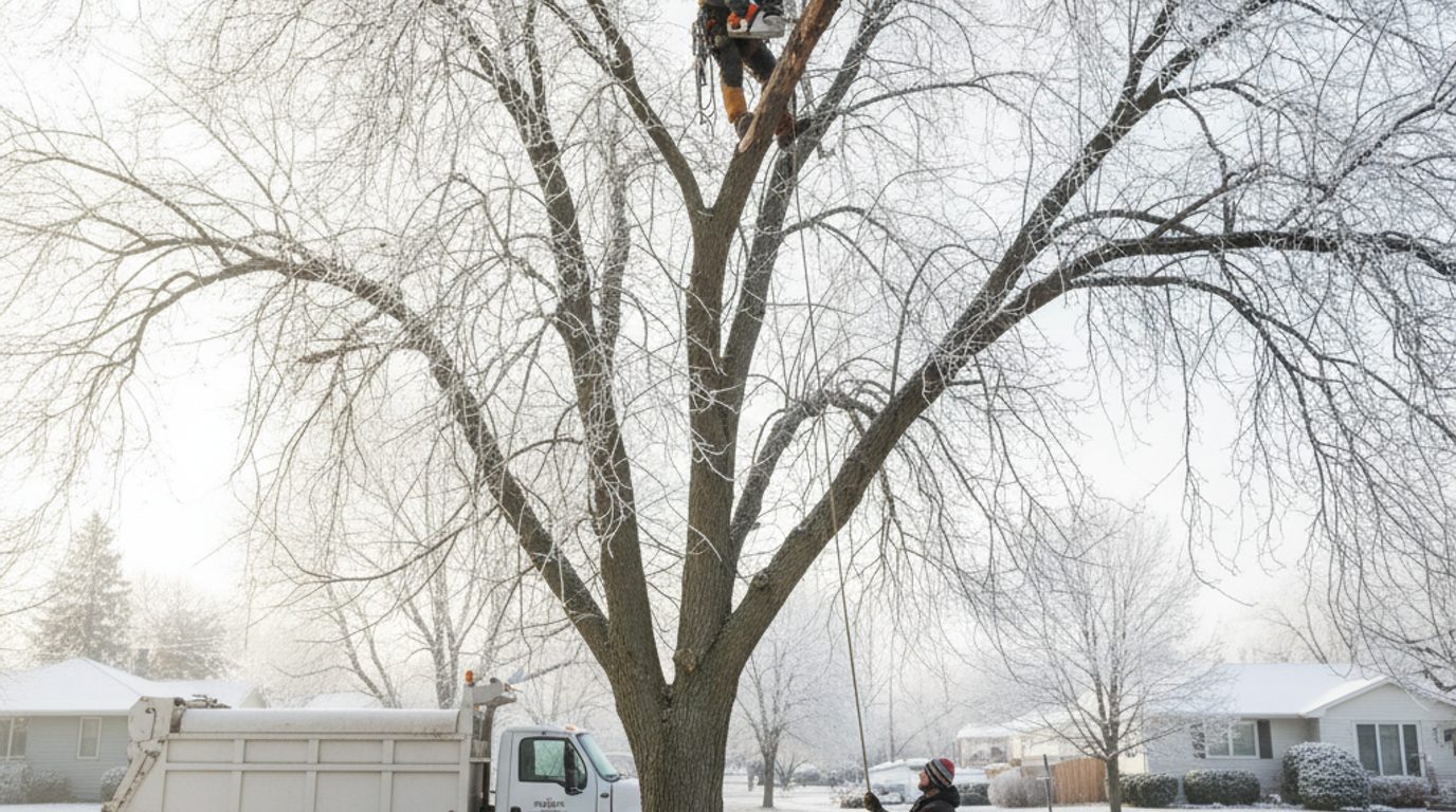 Winter Tree Service Marketing: Dormant Pruning and Storm Prep